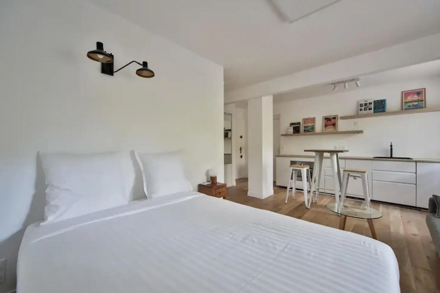Le Reve Blanc -lumineux & Cosy- Independant Apartment *